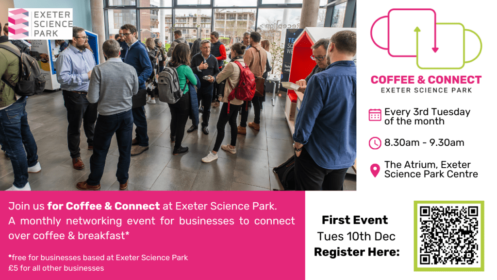 Coffee & Connect at Exeter Science Park