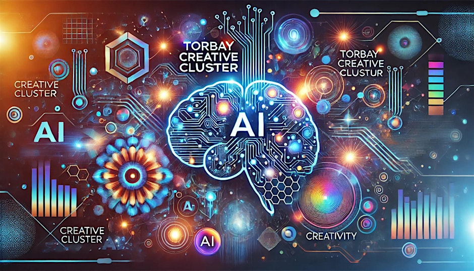 Banner for Torbay Creative Cluster AI workshop