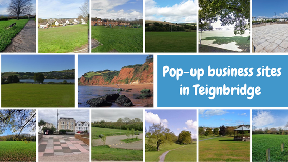 Photos of Teignbridge pop-up business sites